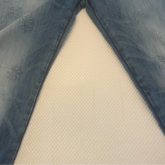 Brockenbow Lily Slim Medium Waist Ritz Blue Light Trip Jeans NWOT B17/9 - Picture 6 of 13